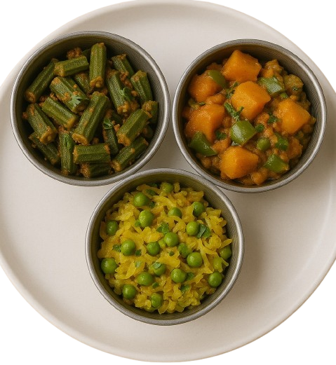 Veg Curries - Monday, Wednesday & Friday Delivery